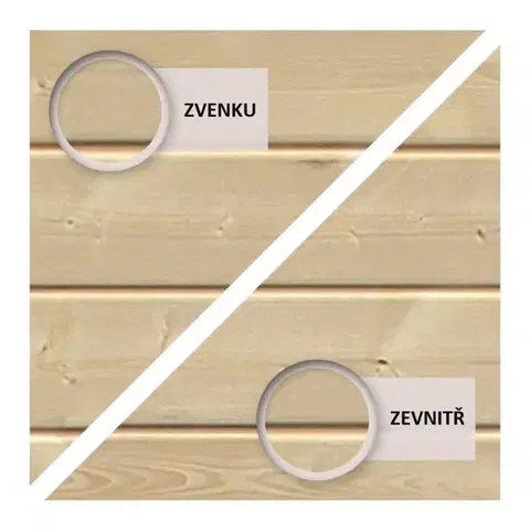 Dřevěný zahradní domek 304x304 cm Lanitplast