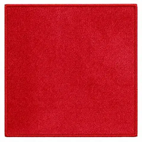AladinWorld Expres, Kusový koberec Monarch red čtverec, 200x200, červená, chodba / předsíň