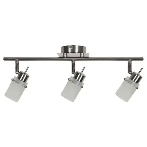 výprodej stropní lampy Frozen Strip 3x40W G9 nikl matný