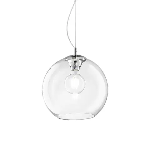 Ideal Lux NEMO CLEAR SP1 D30 SVÍTIDLO ZÁVĚSNÉ 052809