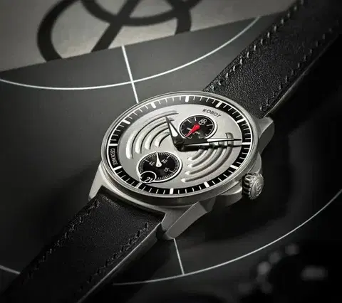 Robot Aerodynamic Silver Metalic
