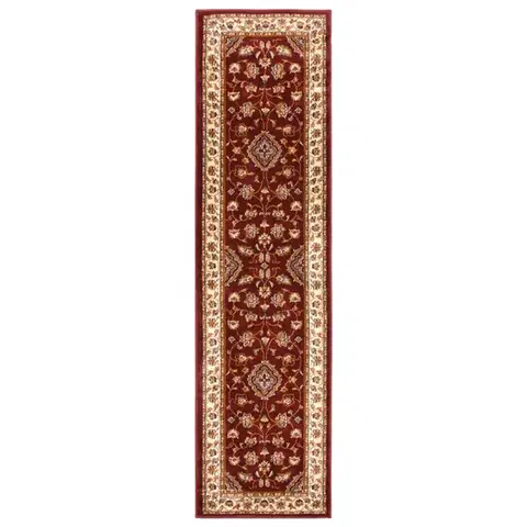 Flair Rugs, Běhoun Sincerity Royale Sherborne Red, 60x230, červená, chodba / předsíň