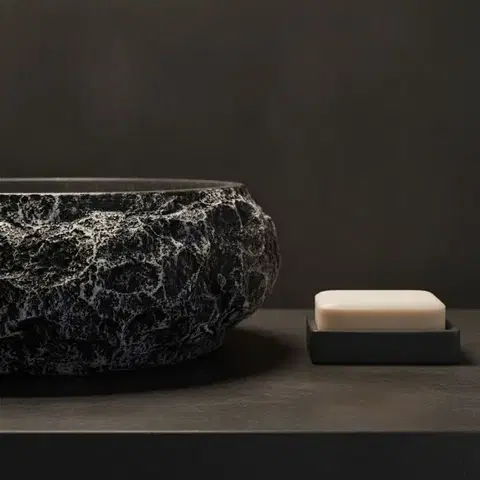 REA Umyvadlo na desku Mika Gabro Black REA-U0634
