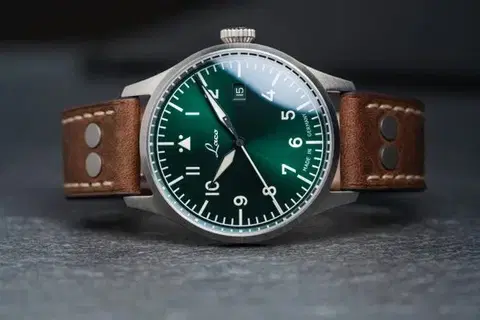 Laco Flieger Stuttgart Pro Grün 43 Automatic