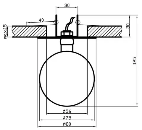 Bodové světlo SK-13 Candellux