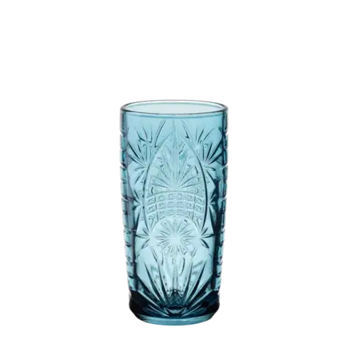 Sklenice Longdrink 370 ml — Marvia Vintage modrá - 323044