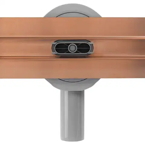 REA Odtokový žlab Neox Slim pro Brushed Copper 80 REA-G4807