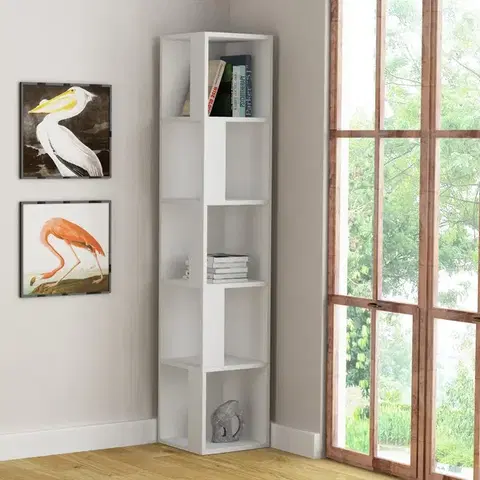 Knihovna Piano - White