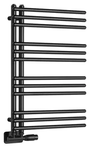 AQUALINE POSEIDON otopné těleso 450x740, černá mat PS474B
