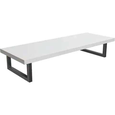 CERANO Deska pod umyvadlo Navira Pro + 2 konzole pod desku bílá matná 80x3,6x46  CER-606021