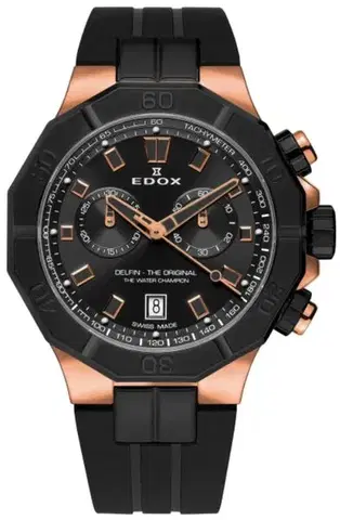 EDOX Delfin Quartz Chronograph 10113-37RNCA-NIR