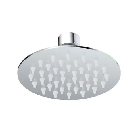 Mereo Talířová sprcha horní, Slim, kulatá, o 100 mm, s kloubem, nerez CB485M
