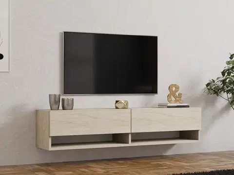TV stěna / Sestava pod TV Arges - Travertine