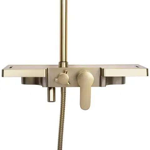 REA Sprchový set BRAVO Brush Gold REA-P4121