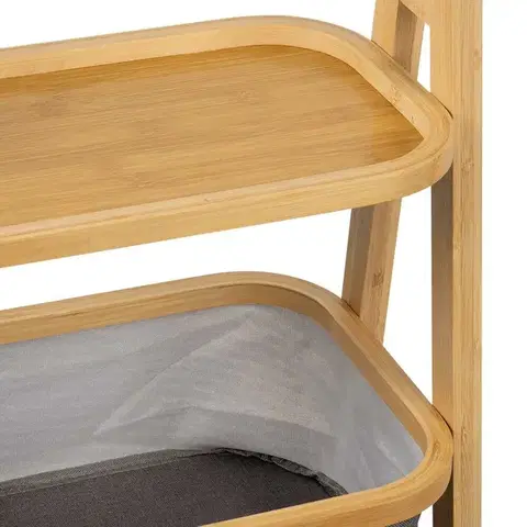 Koupelnový regál WABISABI LADDER BOX, bambusový 