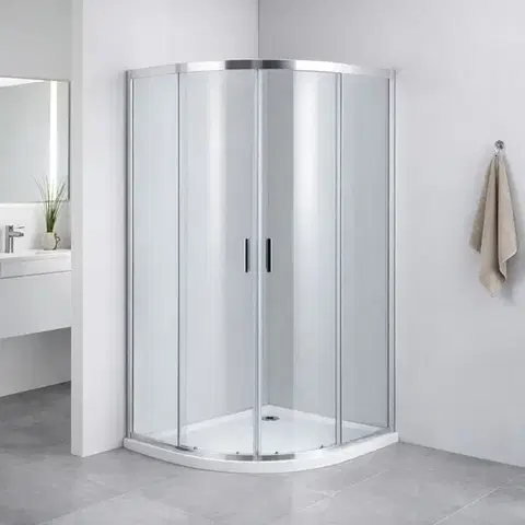 HOPA Sprchový kout BARCELONA PLUS Barva rámu Chrom/Leštěný hliník (ALU), Rozměr A 90, Rozměr B 90, Směr zavírání Univerzální Levé / Pravé, Výplň Čiré bezpečnostní sklo 5 / 6 mm OLBPAL90CCBV