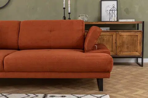 Trojmístná rozkládací pohovka Mustang - Orange