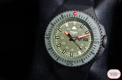 Traser P69 Black Stealth Green Pryž
