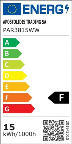 ACA LED SMD PAR38 45° 15W/830 E27 IP65