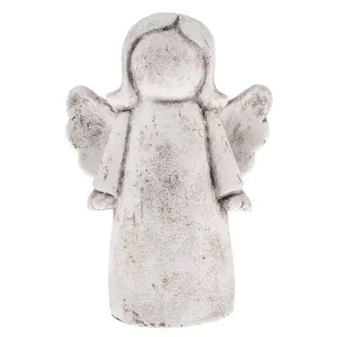 Pietní dekorace Betonový anděl,  25 cm