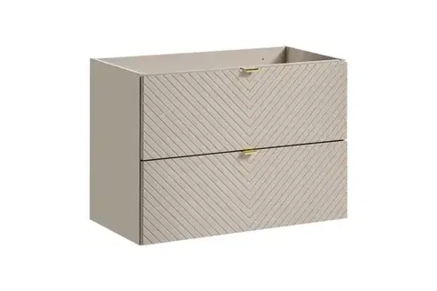 COMAD Skříňka pod umyvadlo 80cm 2 zásuvky 5907611667040