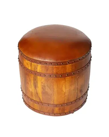 Sedák s pufem Lorcan ⌀45cm