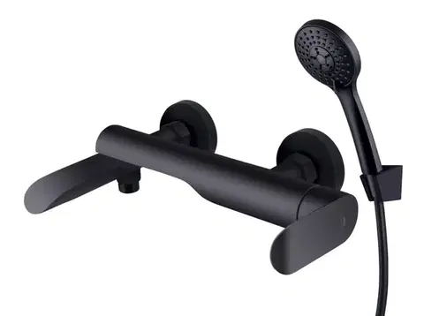 Rubineta Vanová baterie ULTRA U-10/K NEW BLACK s příslušenstvím OLBAU1KP68