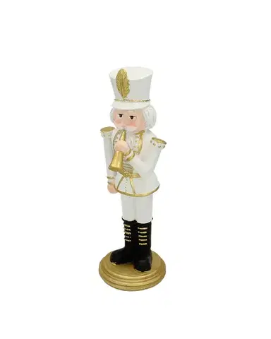 Figurka Louskáček 31cm white