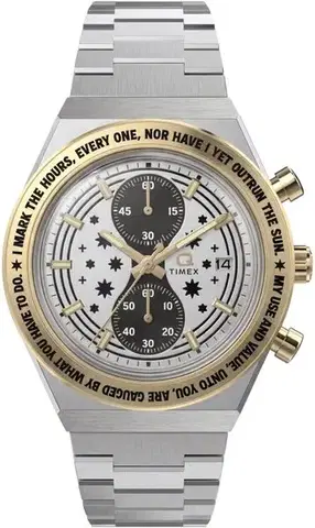 TIMEX Q Timex Reissue x Harry Potter Time Turner Chronograph TW2Y75900QY