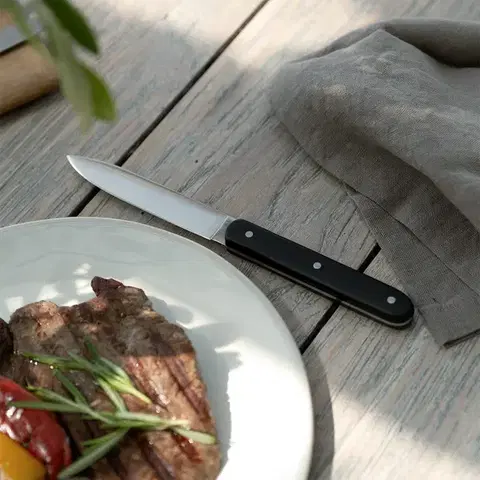 Steakový nůž černý – Bagotta - 100586