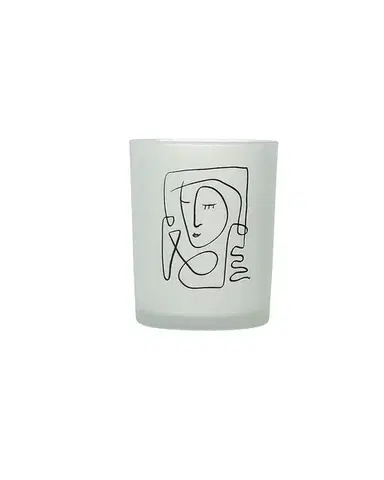 Svícen Face II výška 13cm