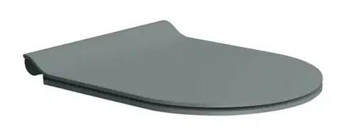 GSI WC sedátko, SLIM, Soft Close, Quick Release, agave mat/chrom MS86CSN04