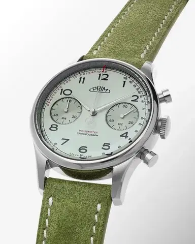 PRIM Janský Pulsometer Chronograph 39 W03P.13283.B