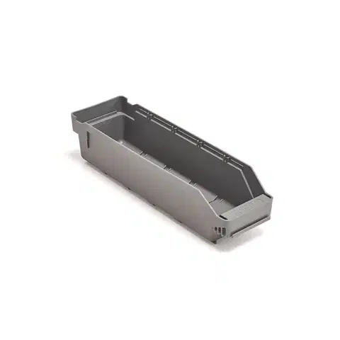 Regálový box REACH, 400x120x95 mm, šedá