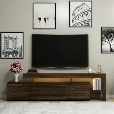 Televizní stolek Beliz Walnut
