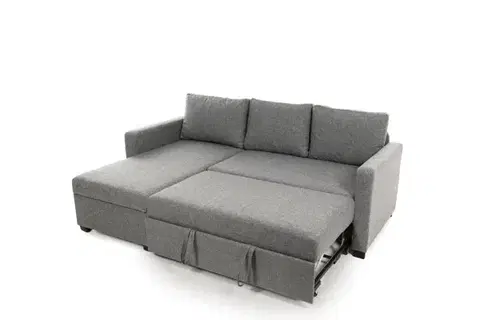 Rohová rozkládací pohovka Kado - Light Grey