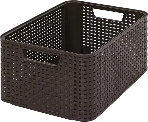 CURVER - Box úložný Rattan Style2 M hnědý