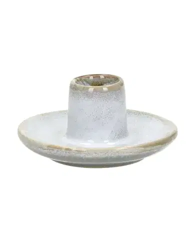 Svícen Single 9x6cm grey