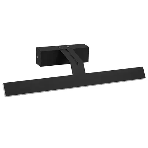 REA Koupelnové nástěnné LED svítidlo SWE010-1W 43cm BLACK OSW-20109