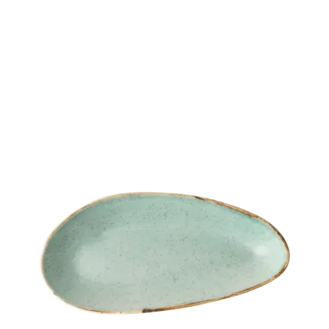 Talíř oválný Sand tyrkysový 25 cm - Gaya - 451962
