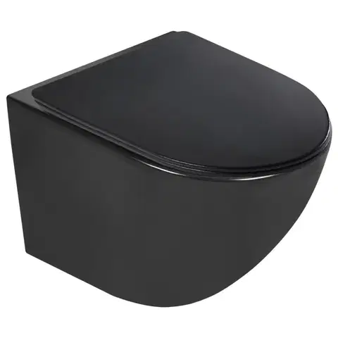 KERRA Instalační set WC Delos BLM/Adriatic Black 5907548115881