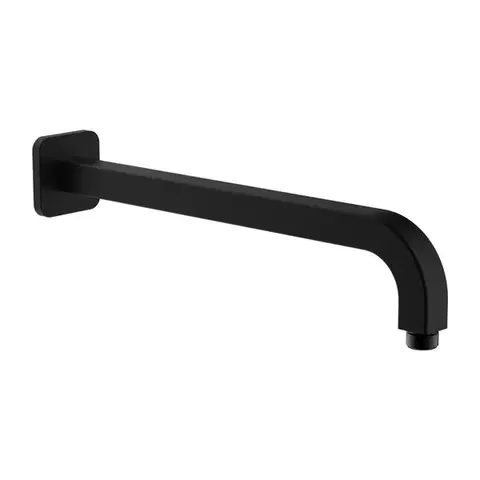 OMNIRES Nástěnné sprchové rameno, 35 cm černá mat /BLM/ RA15BL
