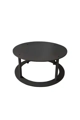 Konferenční stolek Hole Round - Black
