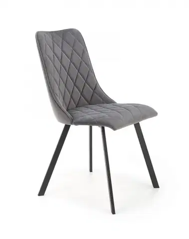HALMAR Designová židle K450 šedá