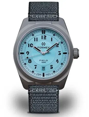 Formex Field Automatic Gen 2 Ice Blue Nylon-Velcro Blue 0660.1.6535.844