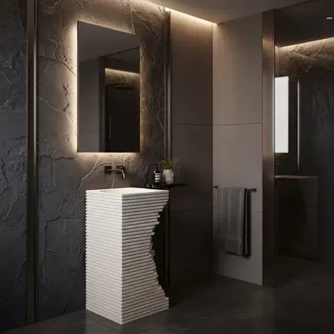 REA Volně stojící umyvadlo Travena Square REA-U3534