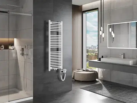 MEXEN/S Mars radiátor + topná tyč 1200 x 400 mm, 400 W, bílá W110-1200-400-6400-20
