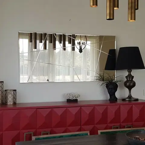 Zrcadlo Bronze 62 x 130 cm
