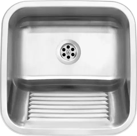 DEANTE Technický dřez, 1-bowl vestavný nebo nástěnný ZYK_010A
