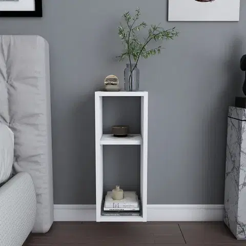 Noční stolek Sault White